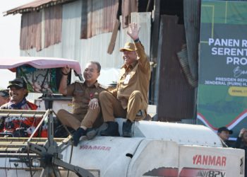 Bupati Sampaikan Terimakasih Dipilihnya Batola Lokasi Panen Bersama Presiden Prabowo