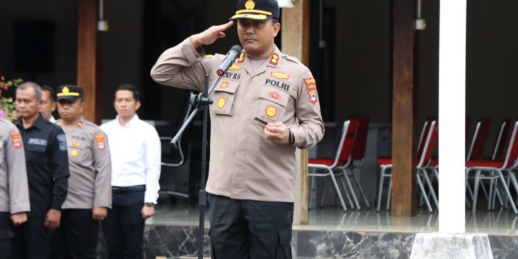 Kapolres Tanah Laut Minta Anggota Polri Jauhi Segala Bentuk Pelanggaran