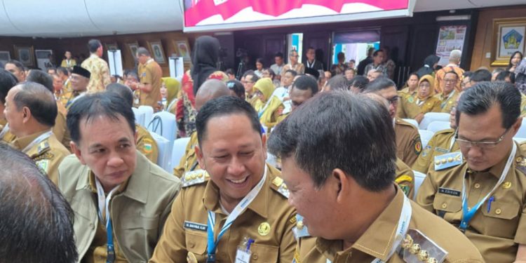 Bupati H Bahrul Ilmi Hadiri Rakor Teknis Perumahan Perdesaan KemenPP-RI