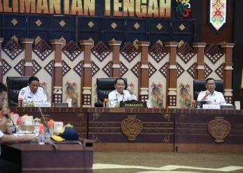 Begini Arahan Gubernur Kalteng kepada Pimpinan Tinggi Pratama, Administrator dan Pengawas