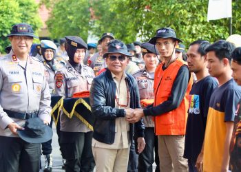 Kapolda Kalteng Pimpin Apel Kesiapan Penanggulangan Karhutla Tahun 2025