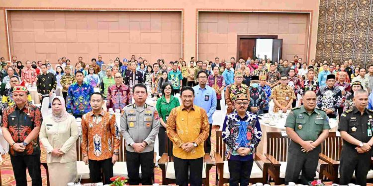 Wabup Barsel Hadiri Rakordalev Tingkat Provinsi Kalteng