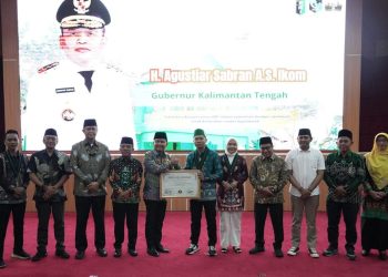 Hadiri Pelantikan Pengurus HMI Palangka Raya, Gubernur Apresiasi Visi Baru
