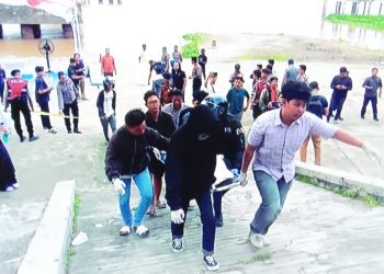 Pria Tanpa Identitas Ditemukan Tewas di Bawah Jembatan Kahayan Palangkaraya, Diduga Lompat dari Atas