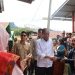 Kunjungan Jokowi ke LMD Disambut Ribuan Masyarakat