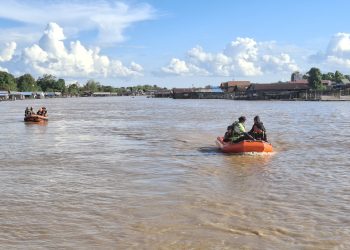 Pencarian Pemancing Tenggelam di Sungai Kahayan Terkendala Arus Deras dan Visibilitas Air