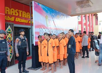 Polda Kalteng Tetapkan 27 Tersangka Kasus Penjarahan Sawit di kabupaten Seruyan
