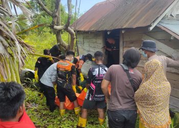 Lansia 81 Tahun Ditemukan Tewas Membusuk di Depan Gubuk di Palangka Raya