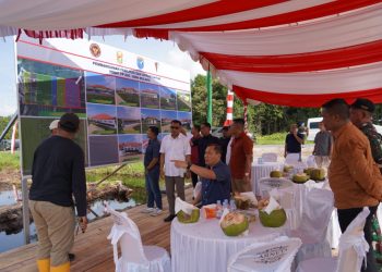 Pangdam XII/Tanjungpura Tinjau Kesiapan Pembangunan Batalyon TP di Palangka Raya dan Katingan