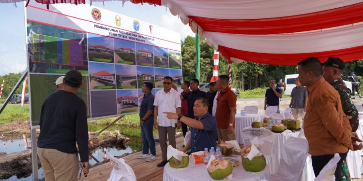 Pangdam XII/Tanjungpura Tinjau Kesiapan Pembangunan Batalyon TP di Palangka Raya dan Katingan