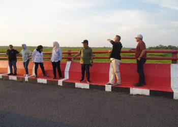 Pemprov Kalteng Evaluasi Infrastruktur Jembatan Sei Jelai Penghubung Sukamara–Ketapang