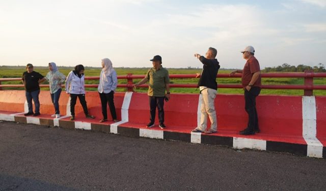 Pemprov Kalteng Evaluasi Infrastruktur Jembatan Sei Jelai Penghubung Sukamara–Ketapang