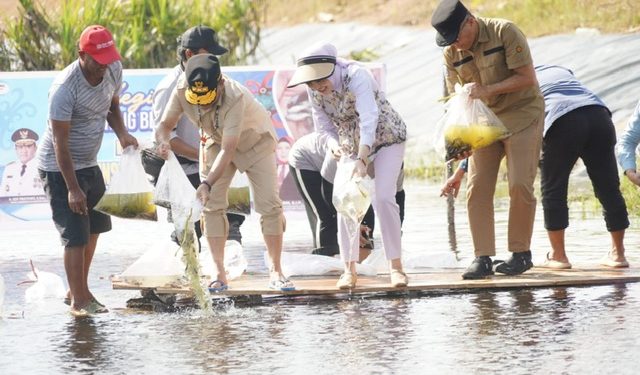 Gubernur Kalteng Dukung Restocking Benih Ikan untuk Tingkatkan Ketahanan Pangan