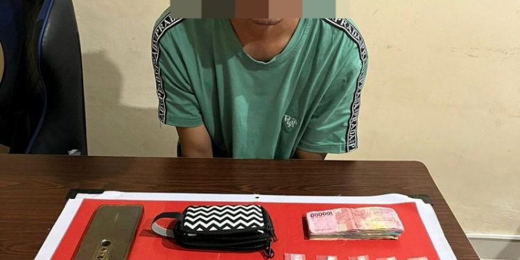 Satresnarkoba Polresta Palangka Raya Tangkap Pengedar Sabu