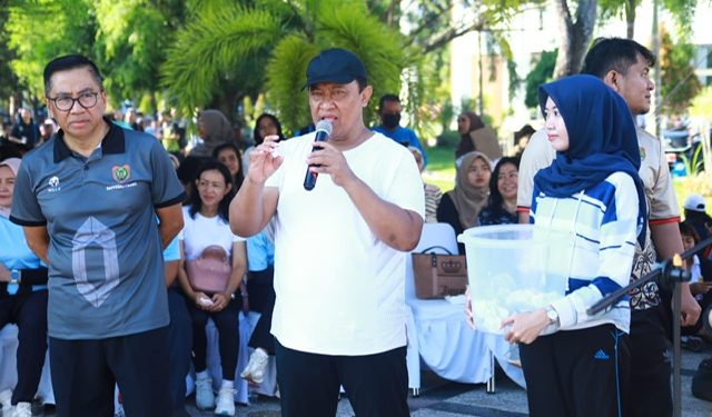 Pemprov Kalteng Gencarkan Gaya Hidup Sehat Lewat Senam Pagi Bersama
