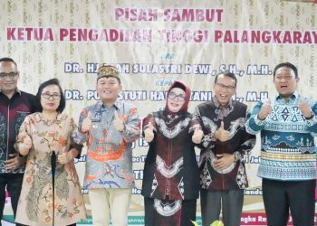 Gubernur Kalteng Sambut Ketua Pengadilan Tinggi Baru, Tegaskan Komitmen Perkuat Supremasi Hukum