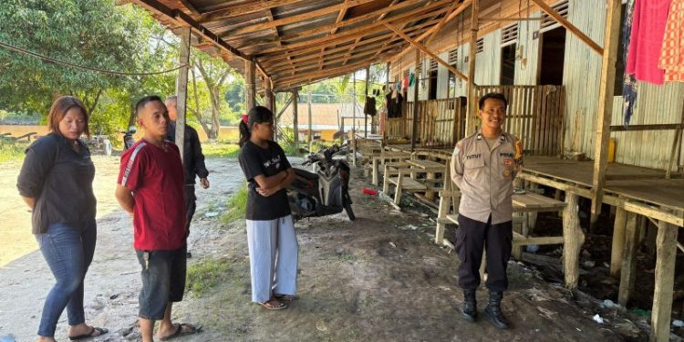 Polsek Pahandut Tangani Pengaduan Warga Terkait Dugaan Pengrusakan di Pahandut Seberang