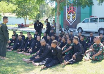 TNI AD Percepat Sebaran Pencak Silat Militer, Korem 102/Pjg Buka Latihan Kader Pelatih