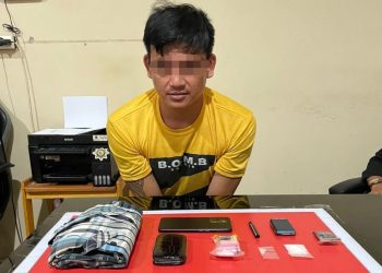 Satuan Narkoba Polresta Palangka Raya Tangkap Pria Pemilik 4,75 Gram Sabu di Rumah Barak