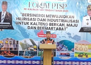 Kepala DPMPTSP Prov. Kalteng Paparkan Rencana Strategis Hilirisasi