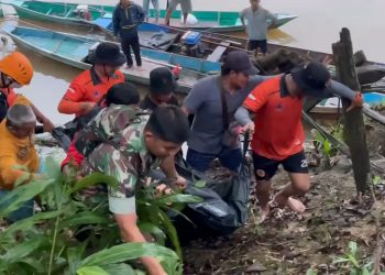 Pria Tenggelam di Sungai Lamandau Ditemukan Meninggal oleh Tim SAR Gabungan