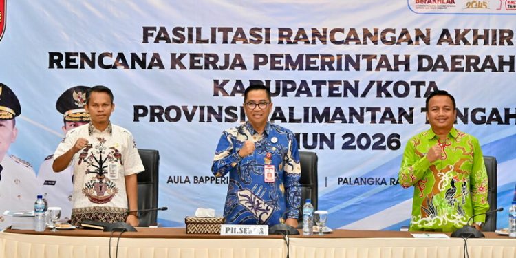 BAPPERIDA Kalteng Gelar Fasilitasi Rancangan Akhir RKPD Kabupaten/Kota Tahun 2026