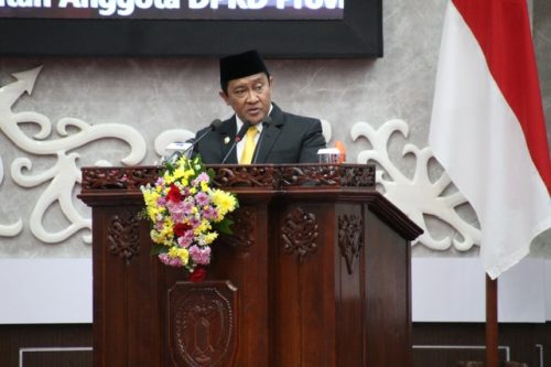 H. Edy Pratowo Hadiri Rapur Pengucapan Sumpah/ Janji PAW Anggota DPRD Kalteng Masa Jabatan Tahun 2024-2029
