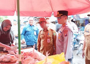 Jelang Idul Adha, Satgas Pangan Polda Kalteng Lakukan Sidak Harga dan Ketersediaan Bahan Pokok