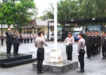 Polres Tanah Laut Gelar Upacara Hari Lahir Pancasila
