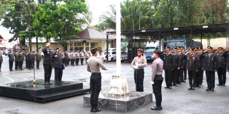 Polres Tanah Laut Gelar Upacara Hari Lahir Pancasila