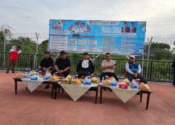 Jalan Sehat Jadi Sarana Gubernur Kalteng Bangun Komunikasi Terbuka dengan Media