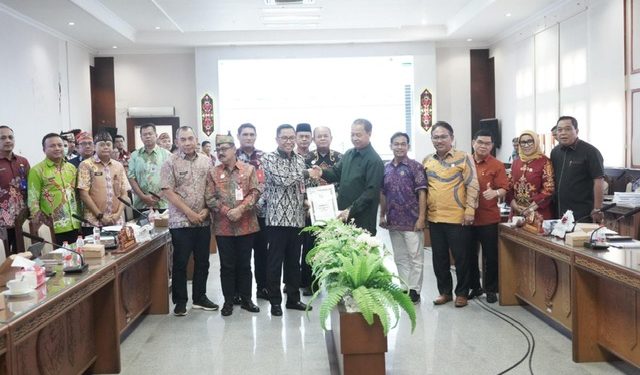 Pemprov Kalteng Terima Rekomendasi DPRD Penyempurnaan RPJMD 2025–2029