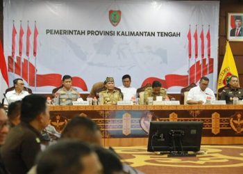 Gubernur Kalteng Pimpin Rakor Percepatan Cetak Sawah dan OPLAH 2025