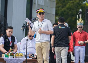 Gubernur Agustiar Sabran Launching Cek Kesehatan Gratis dan Lomba Olahraga Seni