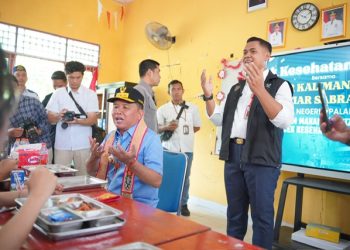 Program Presiden Prabowo di Kalteng Berjalan Lancar, Anak-Anak Antusias Ikuti CKG dan MBG