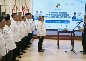 Ardiansyah Jabat Ketua Dewan Koperasi Daerah Kapuas