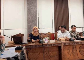 Komisi II DPRD Kalteng Terima Audensi Tim Kajian dan Perancangan Mitigasi Bencana