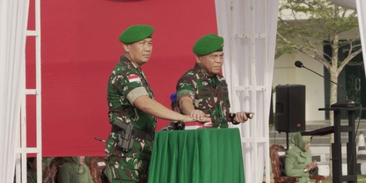 Alih Kodal 11.116 Personel, Kodam XXII/Tambun Bungai Diresmikan