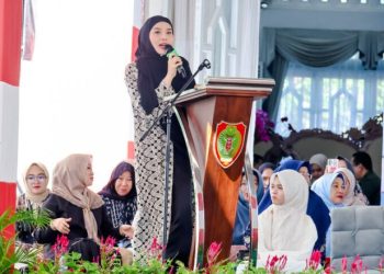 Ribuan Muslimah ASN dan DWP Kalteng Peringati Maulid Nabi di Istana Isen Mulang