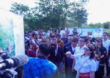 Wamendiktisaintek Tinjau Lokasi Rencana Pembangunan Sekolah Garuda di Katingan