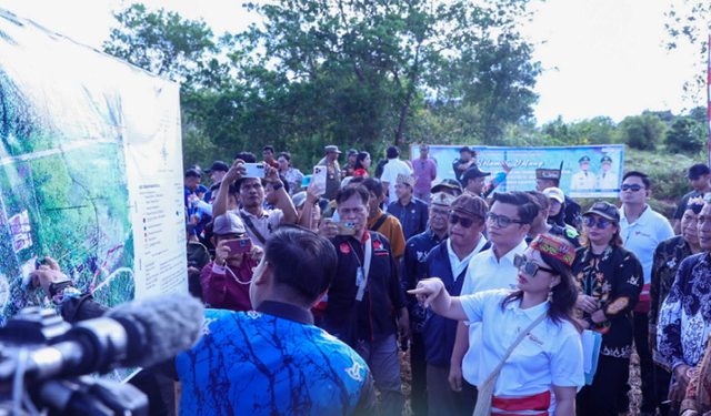 Wamendiktisaintek Tinjau Lokasi Rencana Pembangunan Sekolah Garuda di Katingan