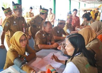 Pemprov Kalteng Apresiasi Kegiatan Pengobatan Gratis Bersama DWP Tahun 2025
