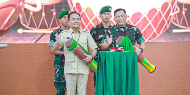 Gubernur Agustiar Sabran Tekankan Sinergi TNI dan Masyarakat