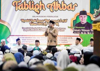 Tabligh Akbar Maulid Nabi, Gubernur Kalteng Agustiar Sabran Ajak Umat Islam Teladani Rasulullah