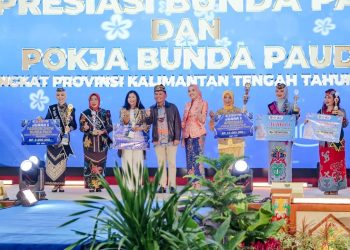 Gubernur Kalteng Resmi Tutup Apresiasi Bunda PAUD 2025