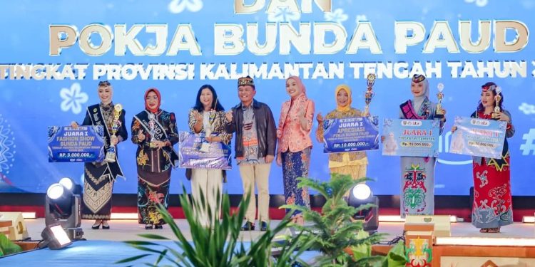 Gubernur Kalteng Resmi Tutup Apresiasi Bunda PAUD 2025