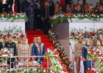 Unsur Pimpinan DPRD Berikan Ucapan Selamat HUT ke-75 Kabupaten Barito Utara 