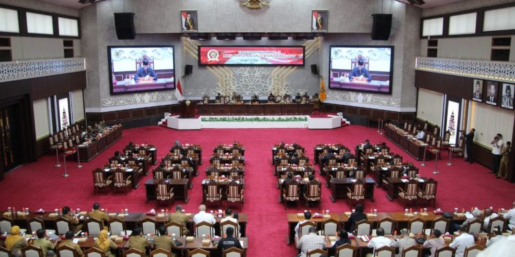Rapat Paripurna ke-3 DPRD Provinsi Kalteng Bahas Rancangan APBD 2026