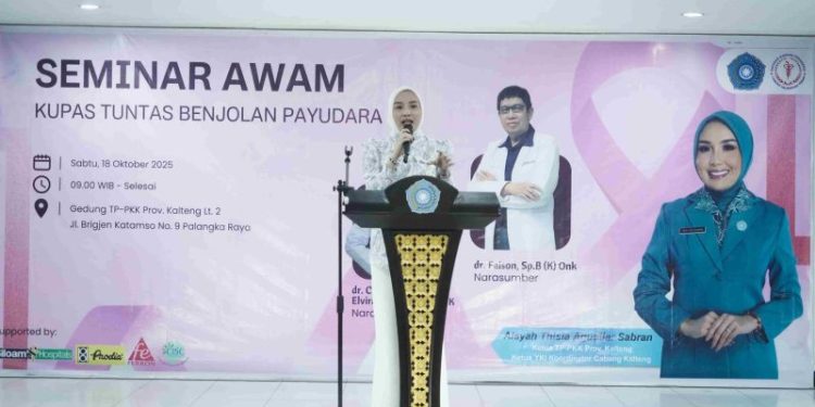 YKI Kalteng Gelar Seminar Awam Kupas Tuntas Benjolan Payudara
