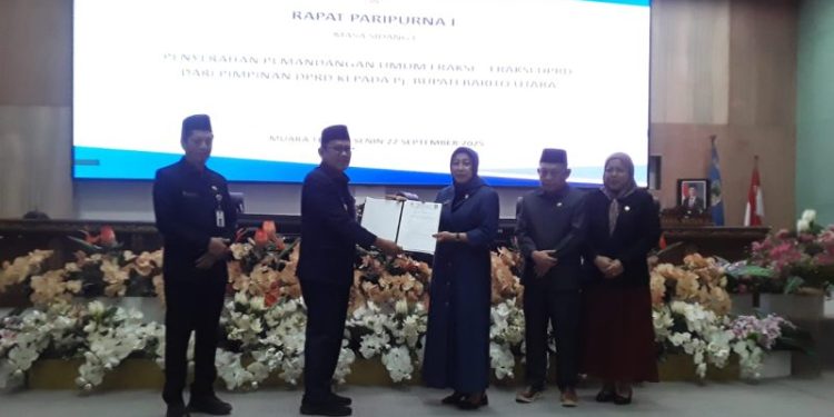 DPRD dan Pemkab Barito Utara Bahas Raperda APBD-P 2025